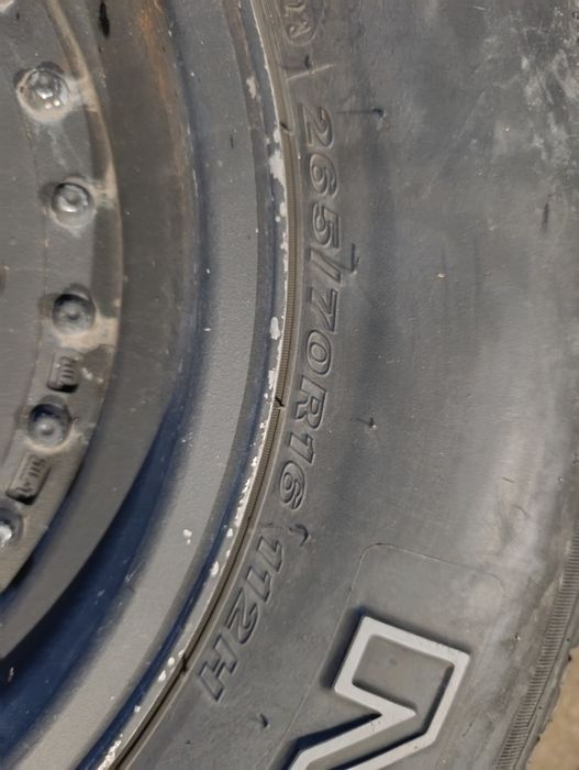 Резина с дисками 265/70/16