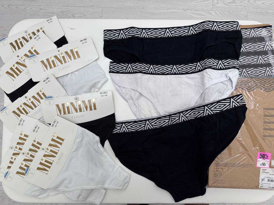 Трусы слипы/брифы Umbro, стринги MINIMI, хлопок, размер S, M, L, XL