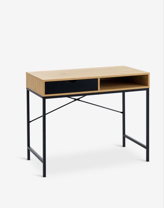 TRAPPEDAL  Birou TRAPPEDAL 48x95 stejar cald/negru