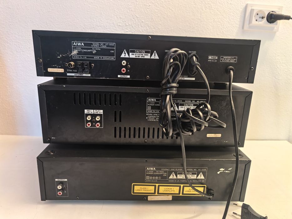 Cd Aiwa XC 333 deck AD WX 777 tuner XT 005 Ramnicu Valcea • OLX.ro