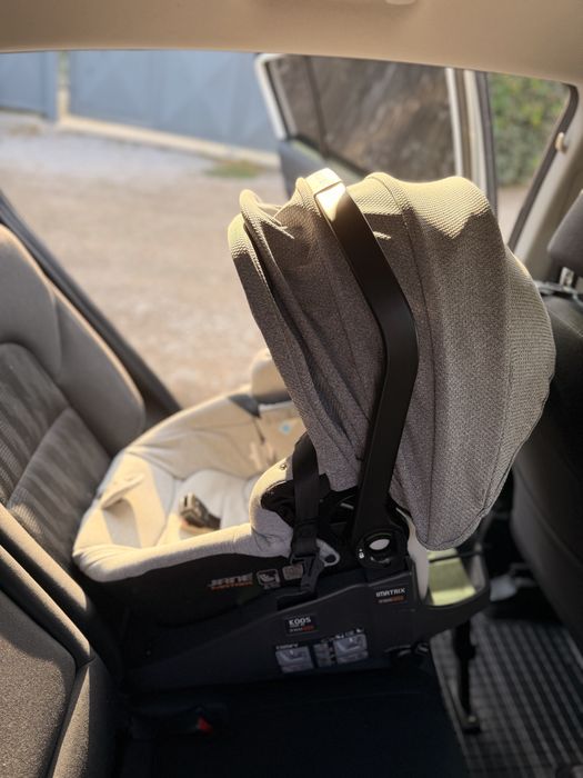Детско столче за кола Jané iMatrix + iPlatform ISOFIX – Dim Grey