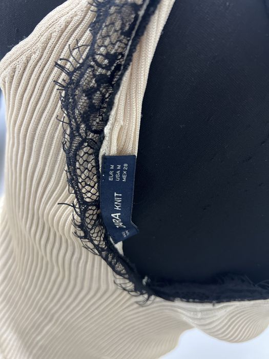 Vand maieu zara marime m cu dantela