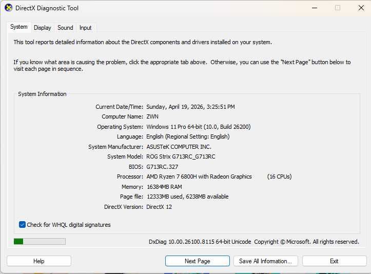 Laptop Gaming ROG Strix Ryzen 7 6800H, RTX 3050, 16GB Ram, 1TB SSD, 144hz