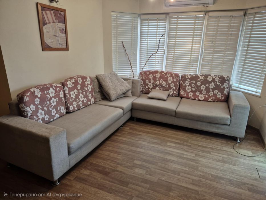 продавам ъглов диван