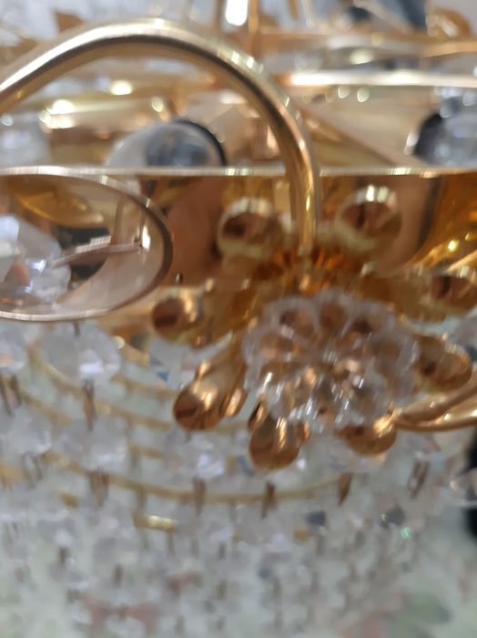 Люстра 6 рожковая хрустальная