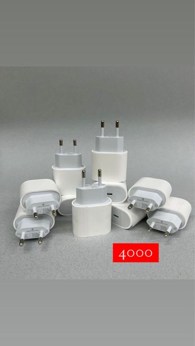 Быстрая зарядка на айфон, адаптер 20w, usb iphone