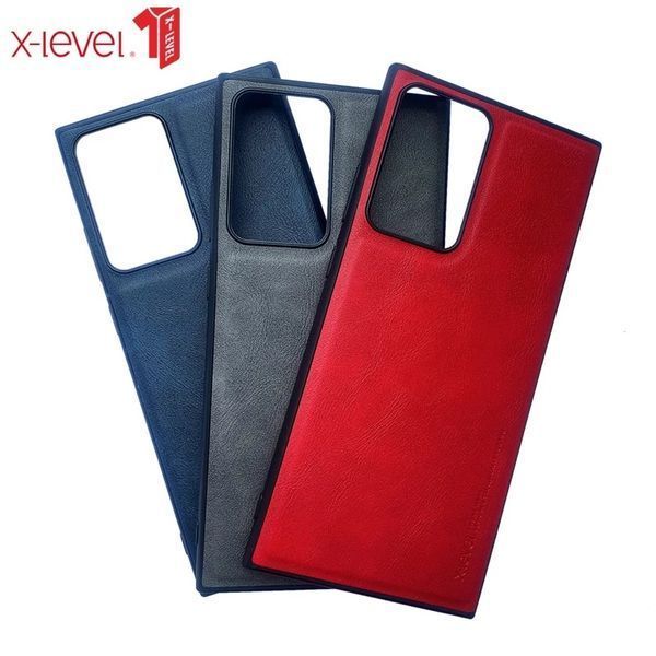 Samsung Galaxy Note 20 / S20 / X-LEVEL Лукс кожен кейс