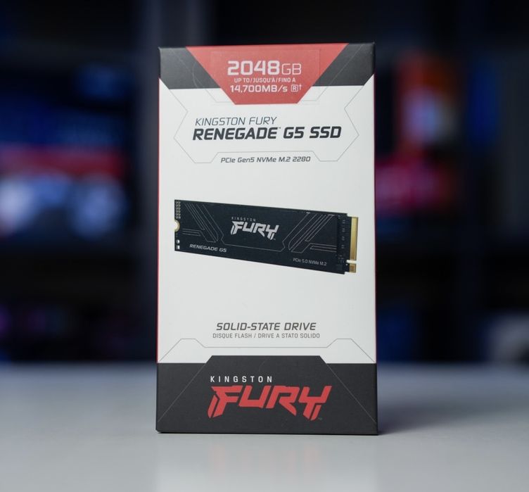 SSD Kingston Fury Renegade G5 2TB PCI Express 5.0 x4 M.2 2280