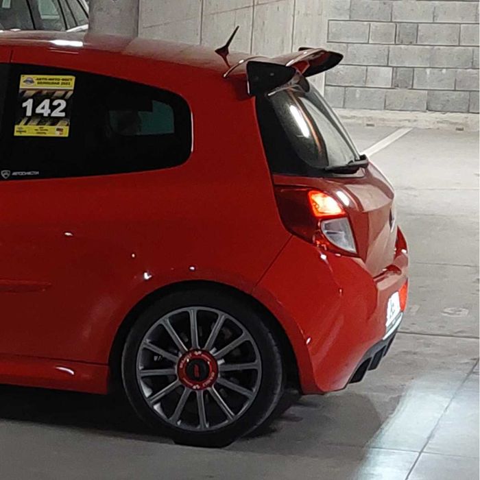 Спойлер (антикрило) заден капак за Renault Clio 3 / Рено Клио 3 тип RS