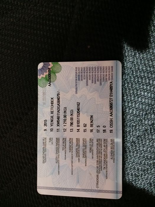 Matiz Best 2015 yil Sotiladi