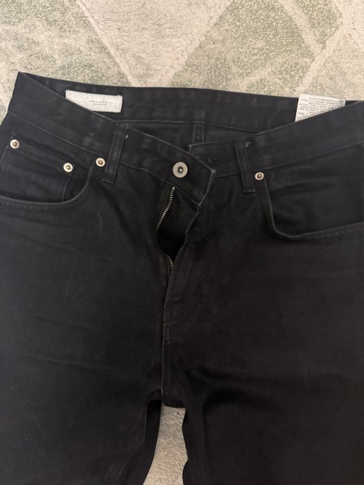 blugi flare, culoare negru