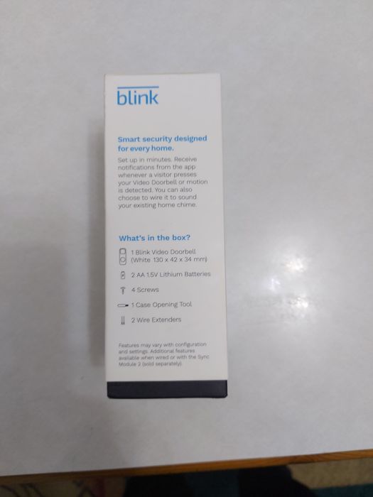 Blink Wi-Fi камера дверной видеоглазок