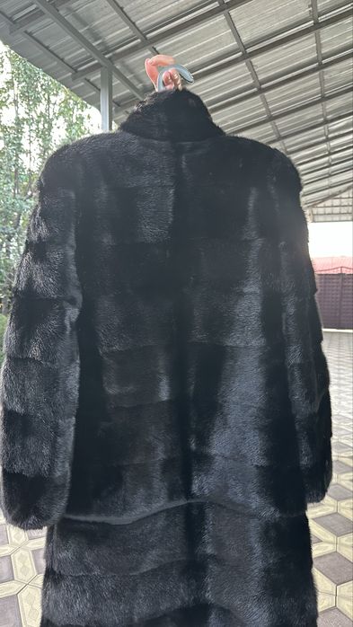 Шуба норка шапка