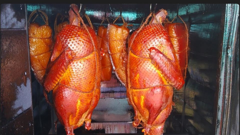 Дикий гусь горячего копчения