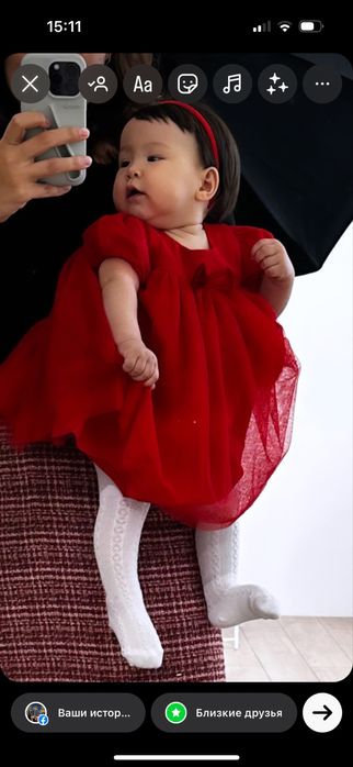 Продам платье детское, 9-12 месяцев