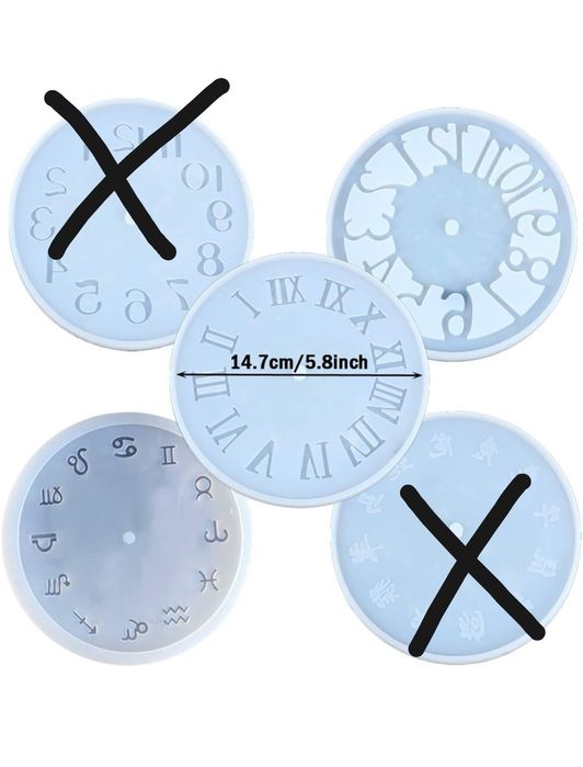 Matrite silicon ceasuri semiluna veverit pisica cal iepuras unicor