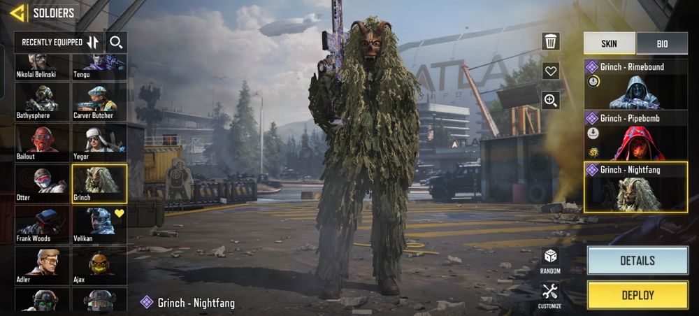 Аккаунт Call of Duty Mobile