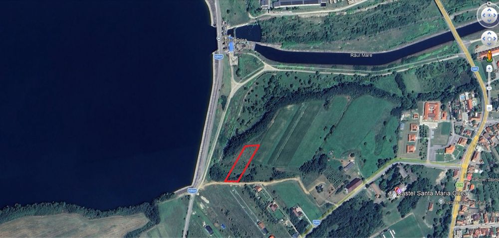 Schimb Teren intravilan in Hateg,langa Baraj Sântămaria-Orlea, Prislop