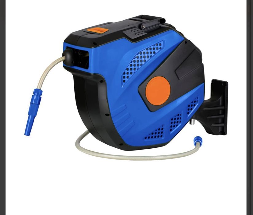 Автоматична макара с маркуч WADFOW, PVC, 1/2", 20 м