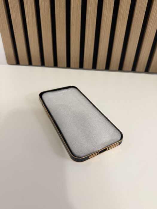 Husa carcasa iPhone 12 Pro Max de lux auriu maro - noua