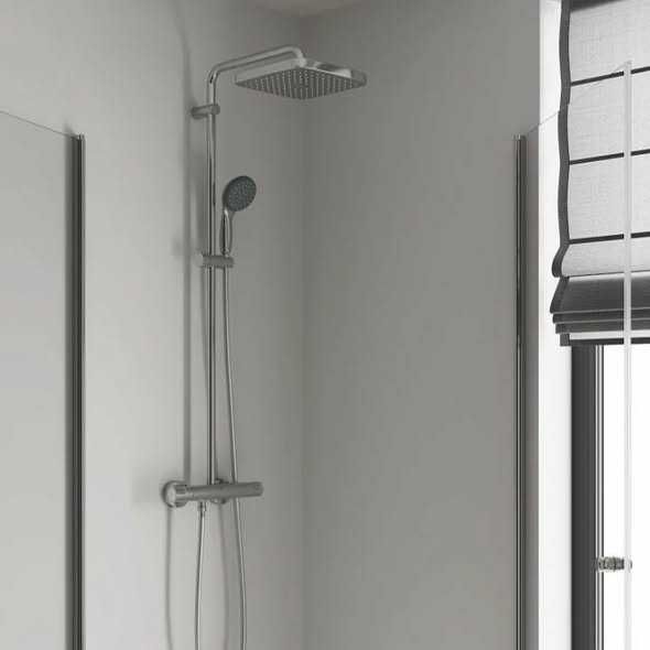 Sistem dus termostatat Grohe Vitalio Comfort 250 Cube