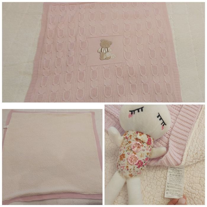 Пледы для новорожденной девочки