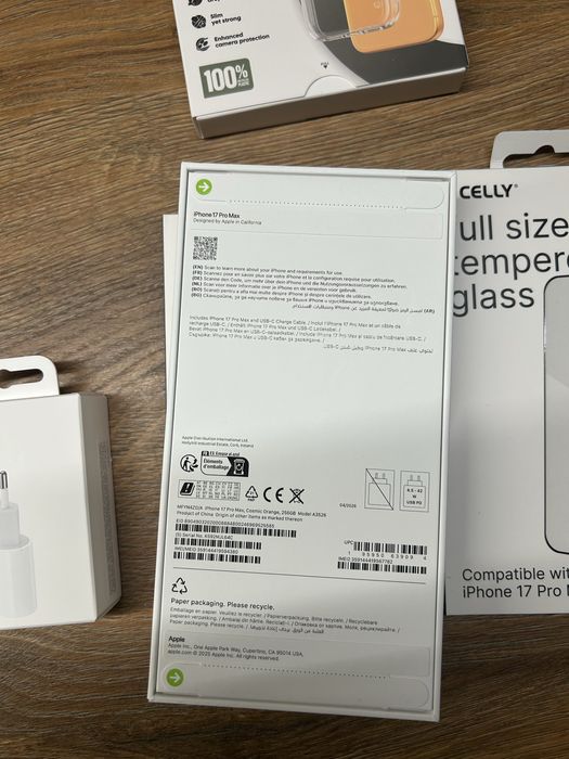 Iphone 17 pro max  256