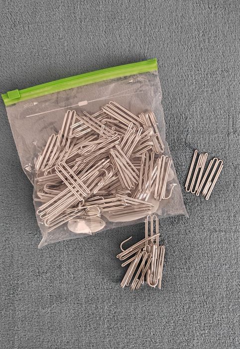 Carlige perdea IKEA RIKTIG – 80 buc