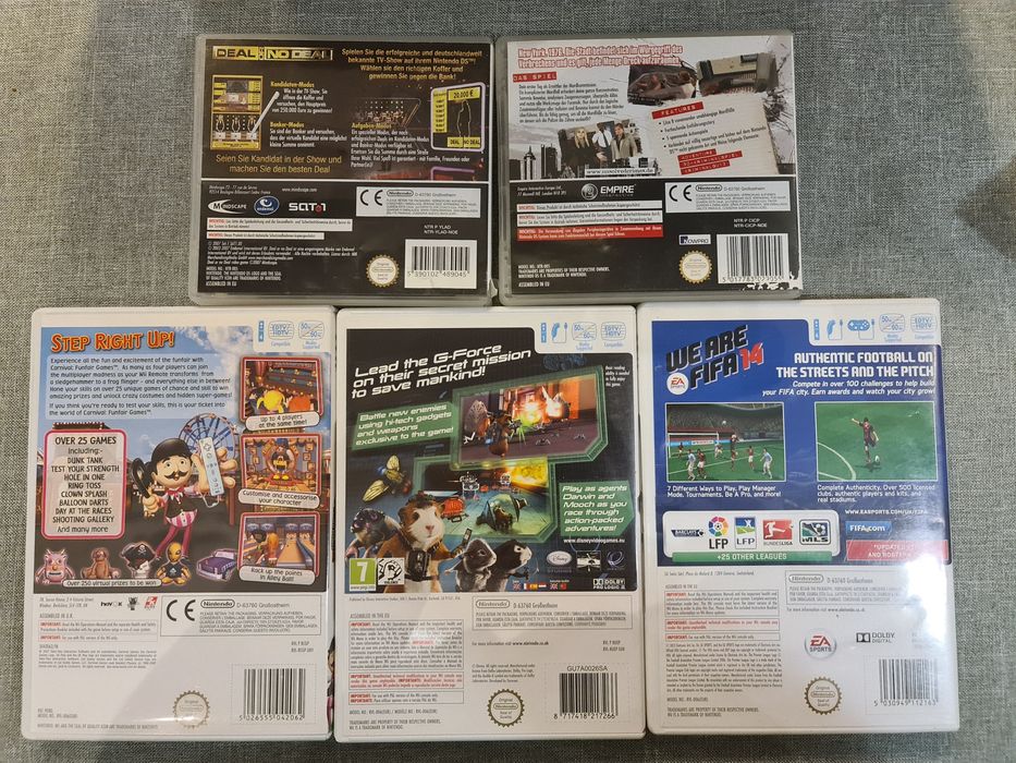 Nintendo Wii и Nintendo DS игри