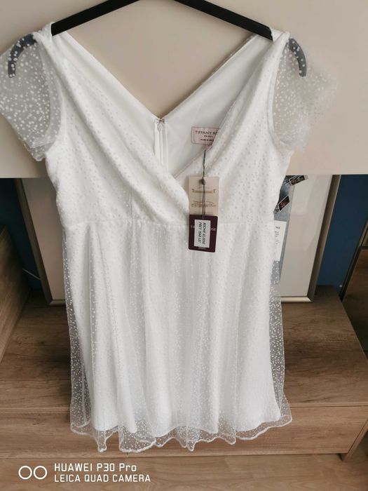 Rochie ivoire cununie/botez/eveniment 44-48
