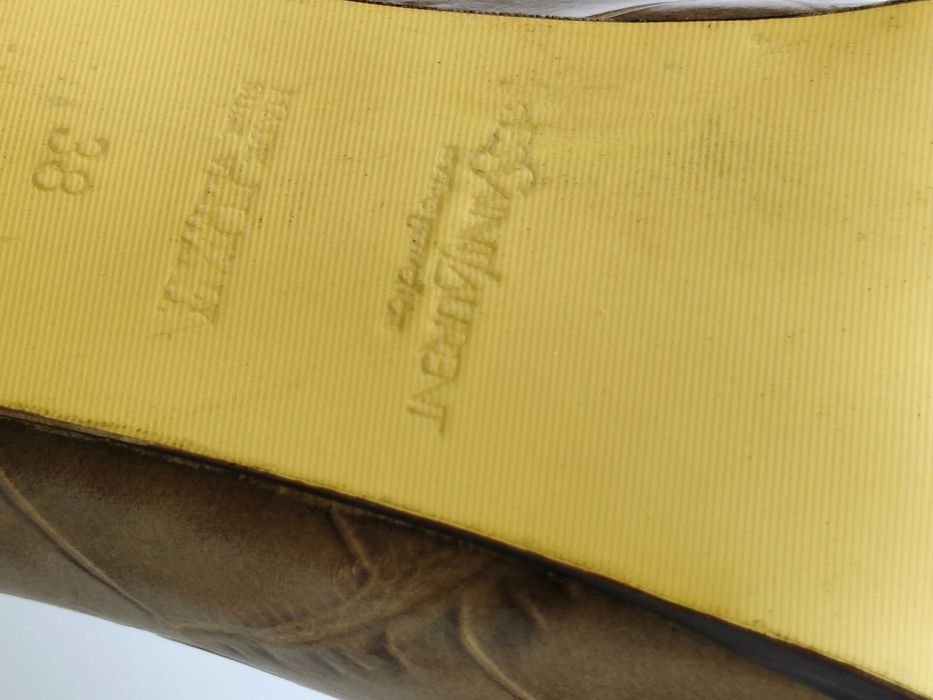 Туфли / крокодил / Yves Saint Laurent