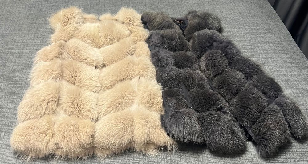 Елек естествен косъм лисица