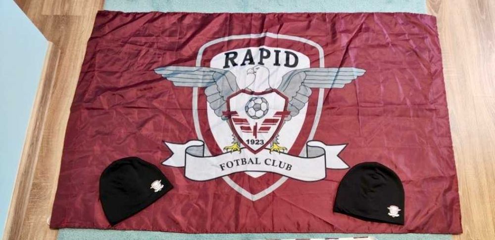 Steag FC Rapid 1923 / Fes FC Rapid preț pe bucata