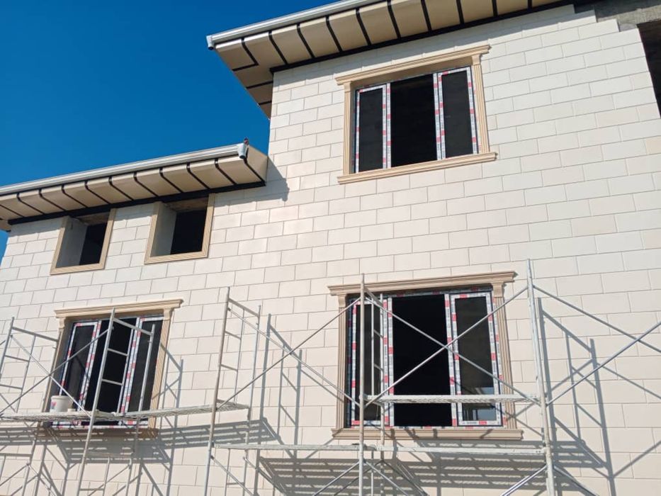 Травертин. Термопанель. Декор.