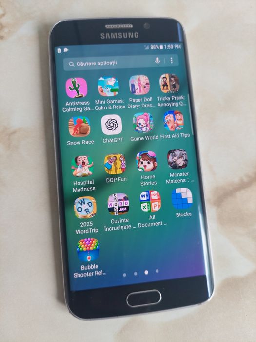 Vând Samsung Galaxy S6 Edge indigo [fără probleme] [NEcodat] //poze reale