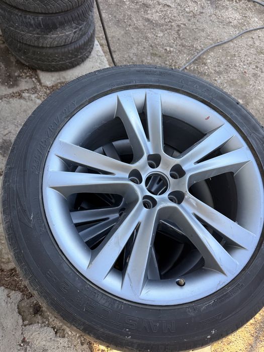 Roti R17 5x100 skoda audi seat vw plus distantiere si prezoane