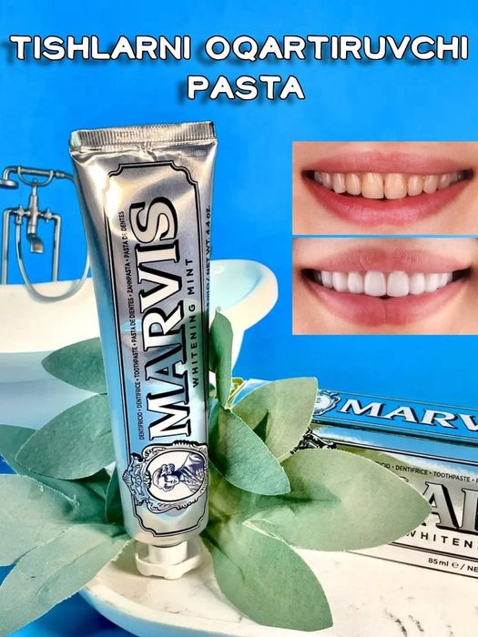 Marvis tish pastasi - barcha uchun maxsus