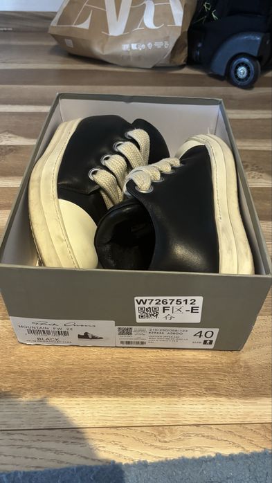 Rick Owens Jumbolace Ramones Low