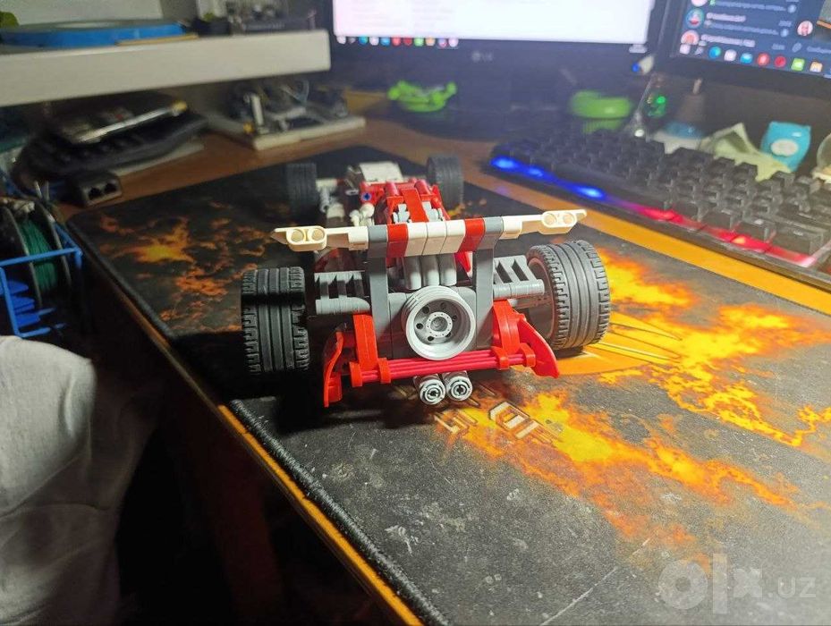 Lego technic, pull back, Болид Формулы 1