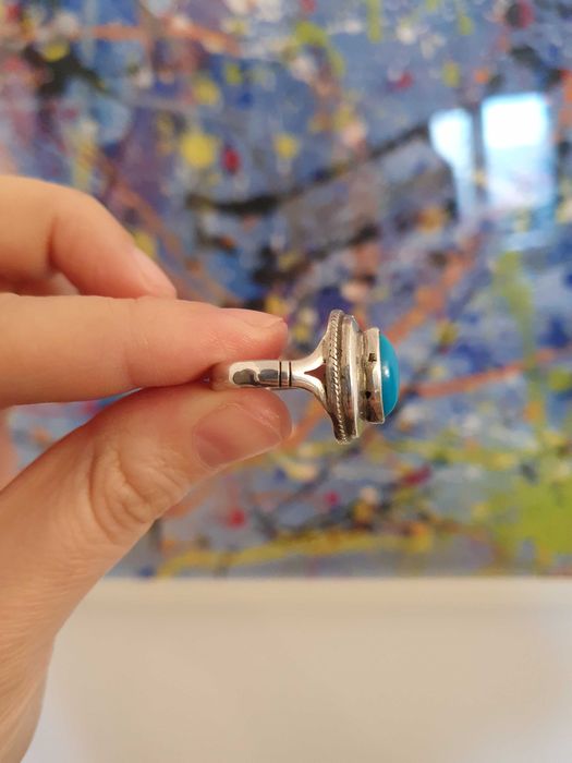 Inel vechi din argint