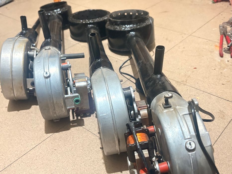 Arzător pe ulei ars