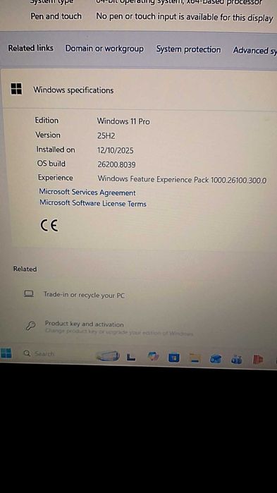 Leptop Lenovo 8gb Windows 11 pro