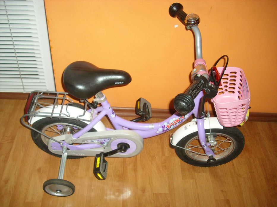 PUKY 12" лек АЛУМИНИЕВ Немски детски велосипед,колело с помощни.Промо.