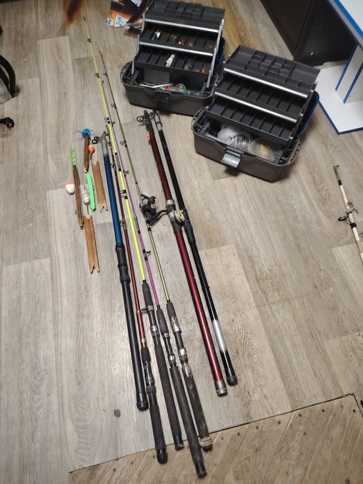 Снасти для рыбалки.