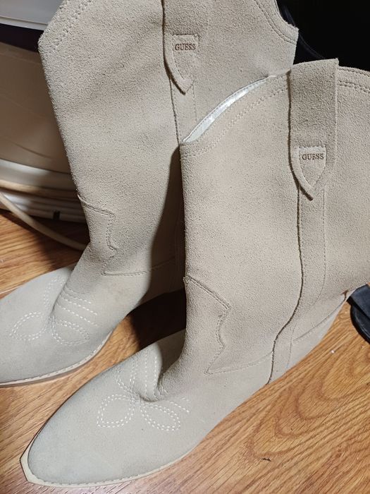 Botine piele Guess