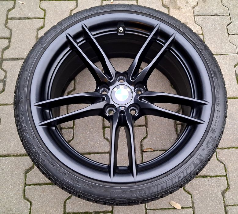 Jante BMW M pe 19 NOI originale BMW 5 F10 4 F32 anvelope roti jenti