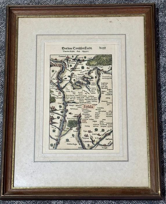 Tablouri  vechi pânză și hărți