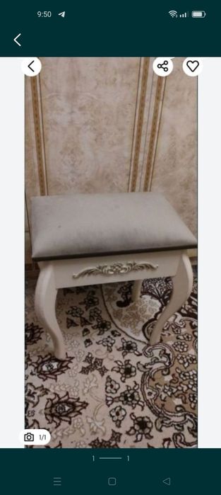 Stul yangi balandligi 52 sm