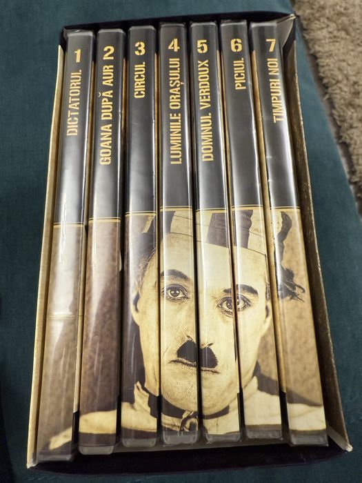 Colectia Charlie Chaplin DVD Ilfov Popesti-Leordeni • OLX.ro