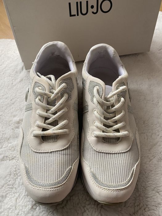 Дамски бели сникърси Liu jo